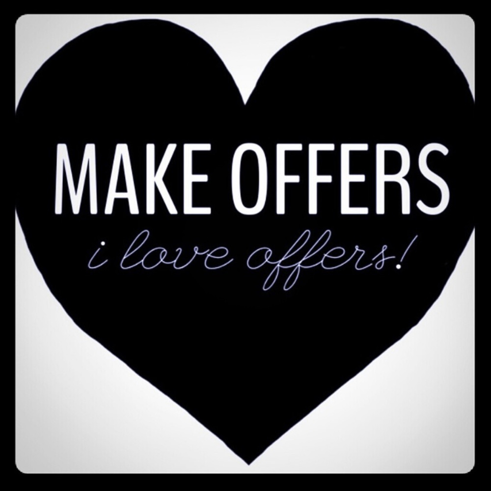 SUMMER SALE! Make offers!!! LIKE THIS POST